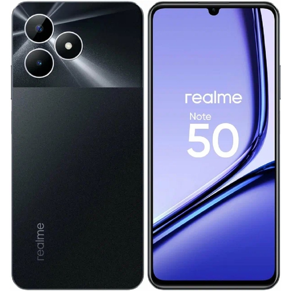 Realme RMX3834 Note 50 3GB/64GB черный [425705]