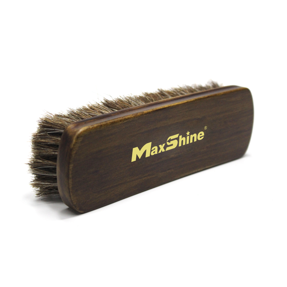 Щетка с натуральной щетиной большая MaxShine, 17*5,5*3,8 см, конский волос, 7033007