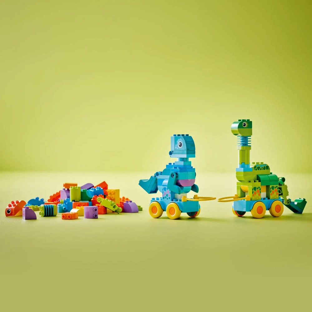 Конструктор LEGO Duplo 10451 Динозавры на колесах 3в1