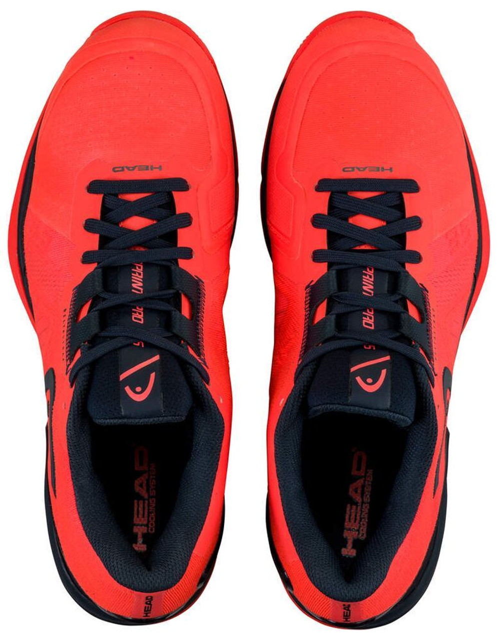 Мужские кроссовки теннисные Head Sprint Pro 3.5 Clay - fiery coral/blueberry