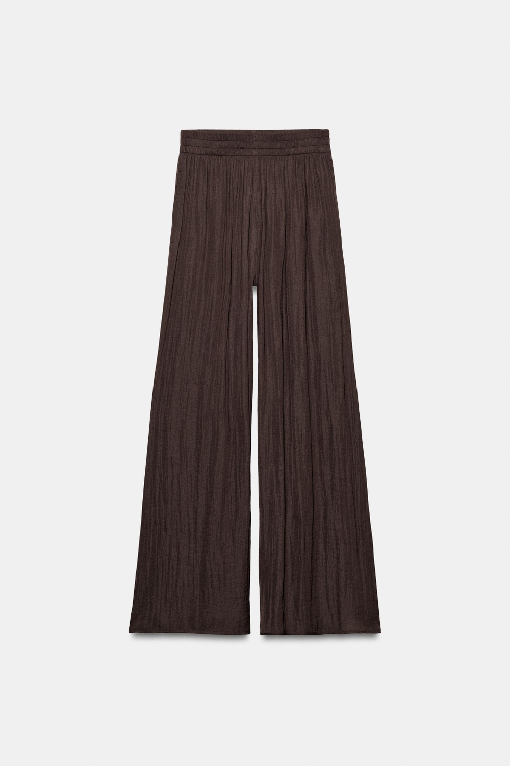 ШИРОКИЕ СТРУЯЩИЕСЯ БРЮКИ — ZARA