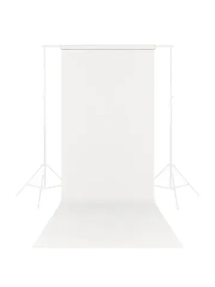 Фон бумажный Raylab Arctic White 1,35*6м белый