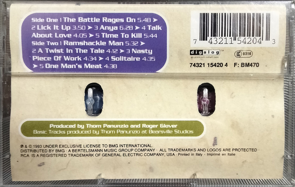 Deep Purple / The Battle Rages On... (MC)