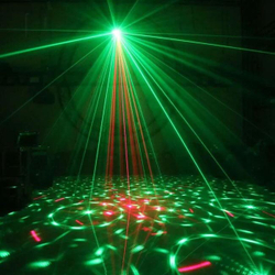 Светомузыка Party Light 5в1, светодиодная, лазерная, RGB