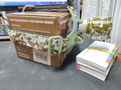 Фонарь кит  ZOOM ПОИСК Налобный P-8055M-P50