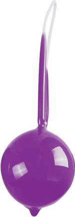 Фиолетовый вагинальный шарик Geisha Super Ball (Цвет: фиолетовый)
