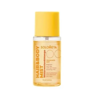[SOLOMEYA] Мист для волос и тела парфюмированный Арбуз и Манго Hair&body Fragrance mist Watermelon&Mango, 75 мл