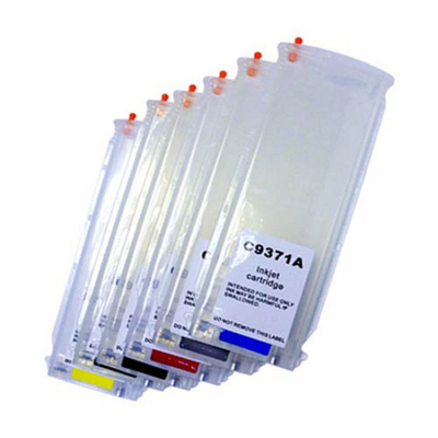 Набор картриджей ПЗК (HP 72) для HP DesignJet T610/T1100/T790/T1300/T770/T1200/T620, Авто, 6шт (Без чернил)