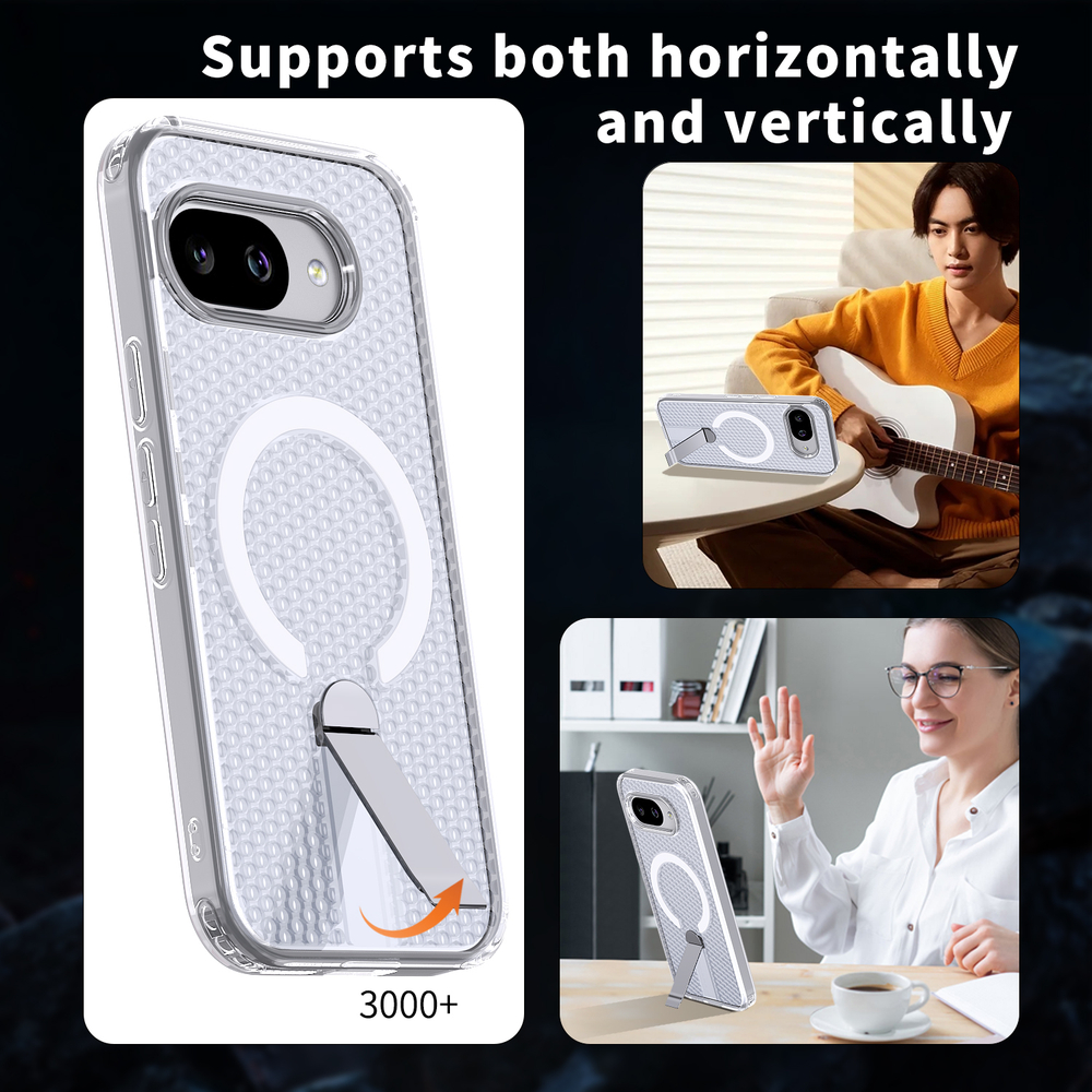 Прозрачный чехол Mesh Pro Magnetic Case для Google Pixel 10А