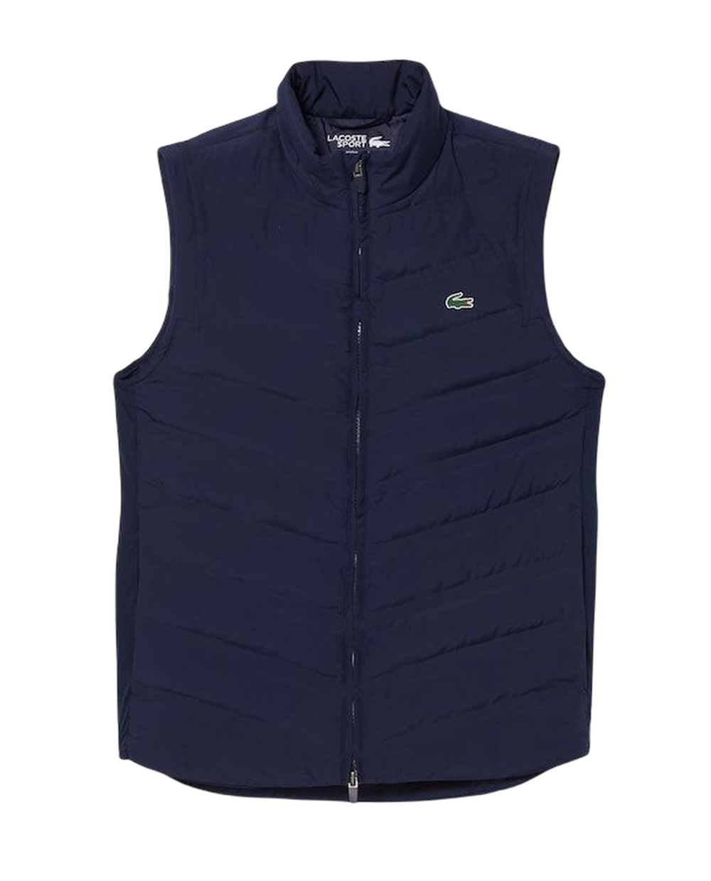 Женский теннисный жилет Lacoste Sport Quilted Golf - navy blue