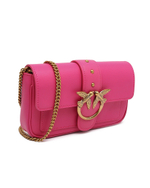 Кожаная сумка через плечо LOVE ONE POCKET C Pinko - розовый(100061 A0F1)