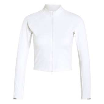 Женская теннисная футболка с длинным рукавом Adidas Techfit Long Sleeve Pro - white