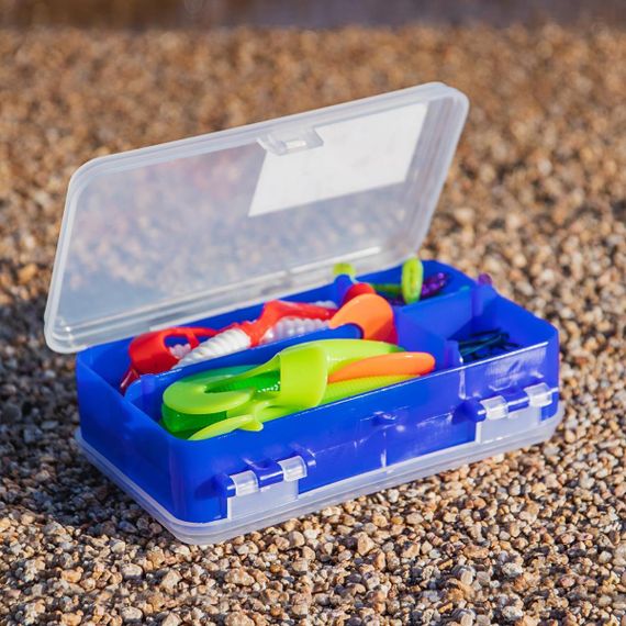 Коробочка для оснастки NISUS Fishing organizer двухсторонняя (синяя) (N-FBO-2S-B)