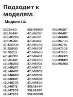 Пульт Huayu AKB73615303 для телевизора LG AKB73615303 PDUHLG303