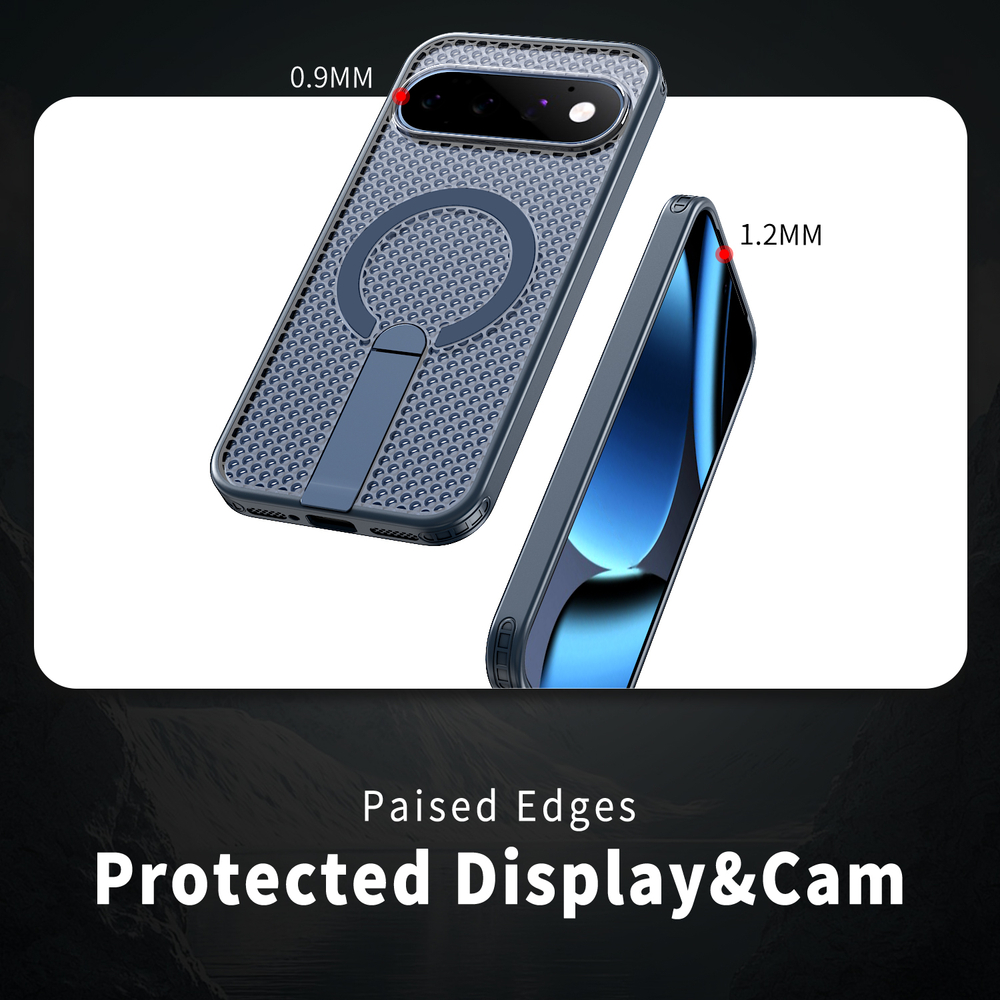 Прозрачный чехол Mesh Pro Magnetic Case для Google Pixel 11 Pro XL