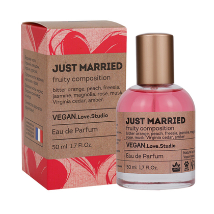 Вода парфюмерная Vegan Love Studio Just Married (Веган Лав Студио Джаст Мерриед) - 50ml for women