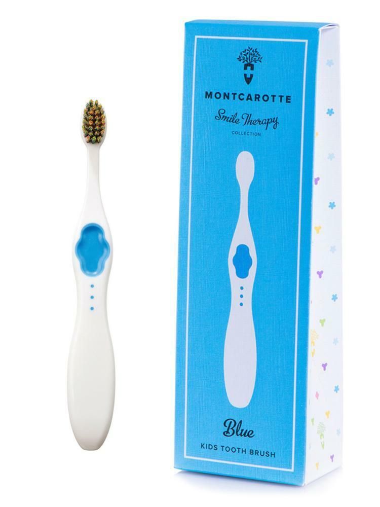 Montcarotte blue kids brush KIDS SMILE therapy collection soft 0.15mm MC213 Montcarotte blue kids brush KIDS SMILE therapy collection soft 0.15mm MC213