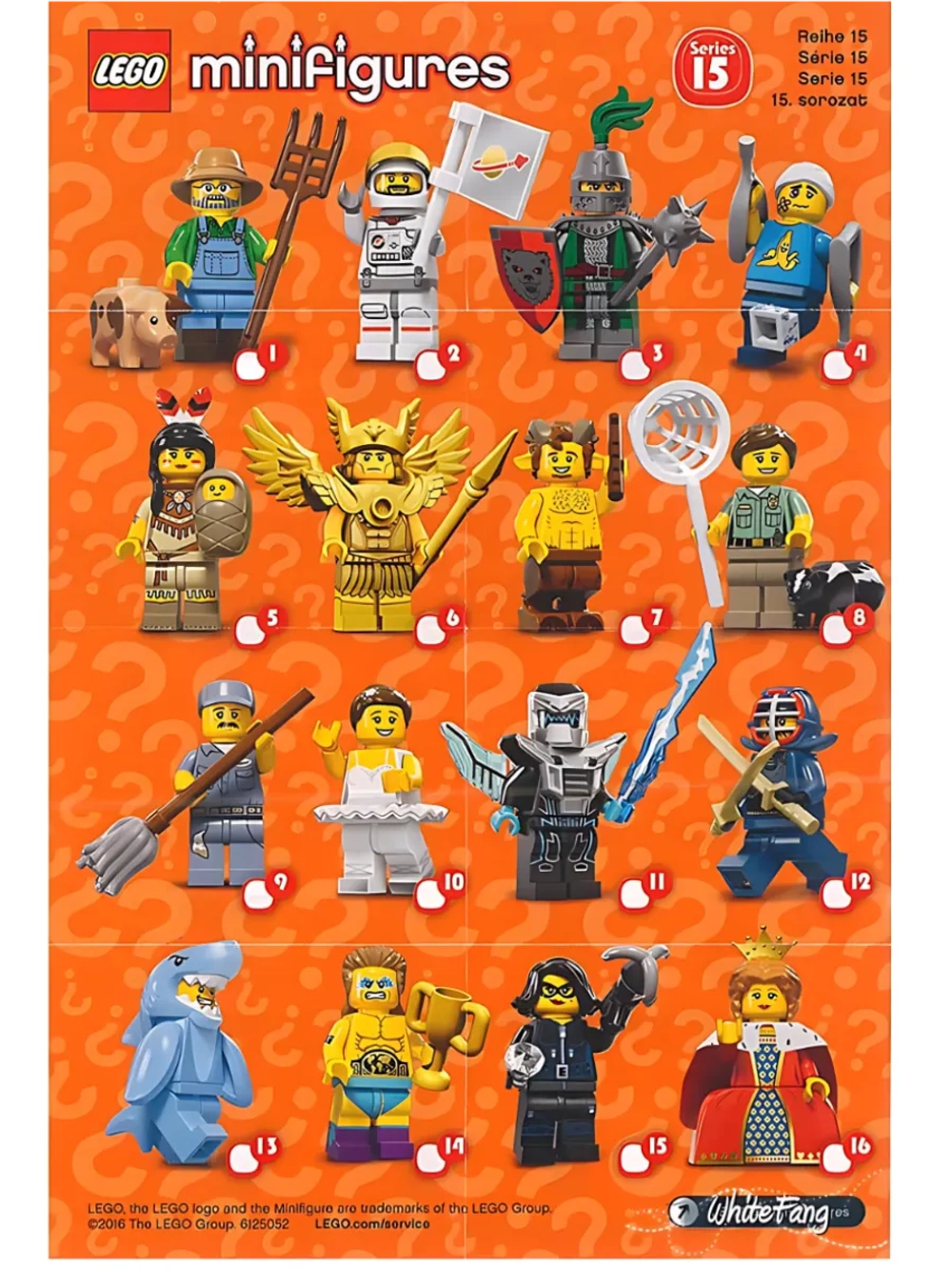 LEGO Minifigures series 15 71011 Похититель драгоценностей