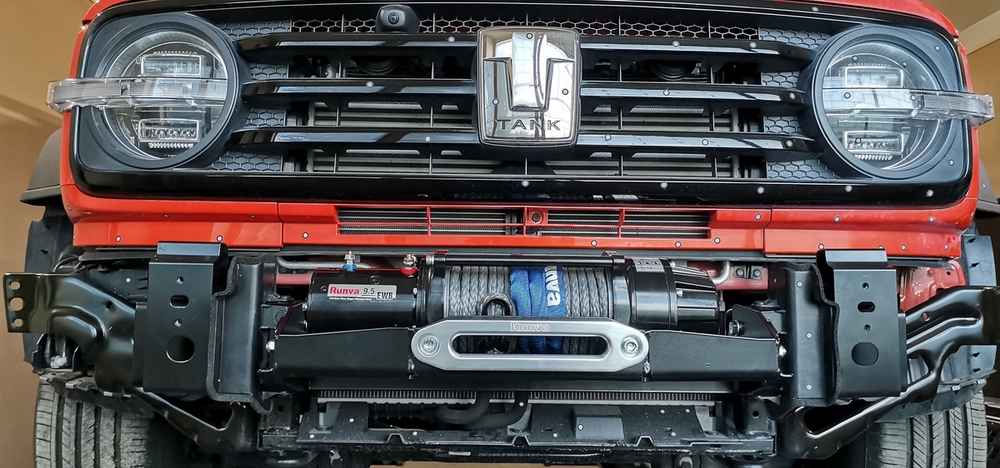 Площадка под лебёдку в штатный бампер TANK 300 РИФ