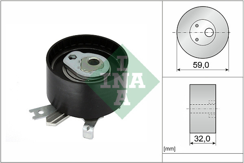 INA - 531090610-INA - Tensioner Pulley, timing belt