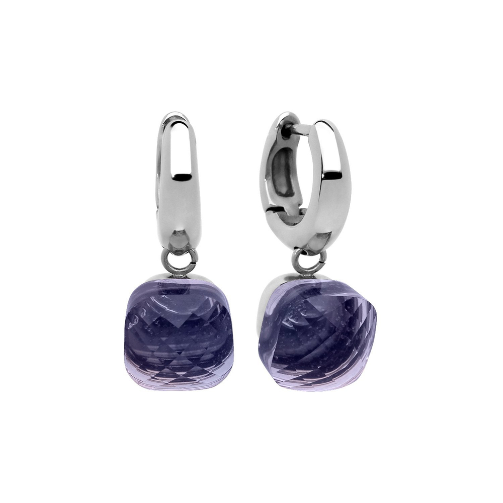 Серьги Qudo Firenze tanzanite 300117 V/S