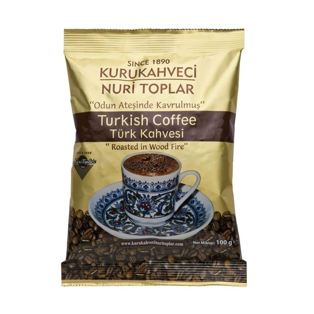Молотый кофе Kurukahveci Nuri Toplar Turkish, 100 г