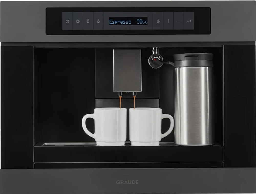 Компактная встраиваемая кофемашина Graude KV 45.0 GE