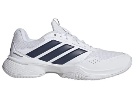 Мужские теннисные кроссовки Adidas GameCourt 3 M - cloud white/dark blue/core black