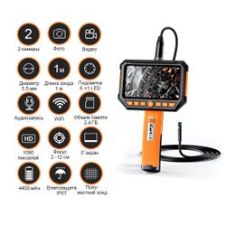 ICARTOOL (IC-V116B) Видеоэндоскоп промышленный, 5,5 мм