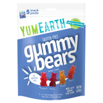 YumEarth, жевательные мишки без глютена, со вкусом клубники, вишни, манго и персика, 5 порционных пакетиков по 19,8 г (0,7 унции)