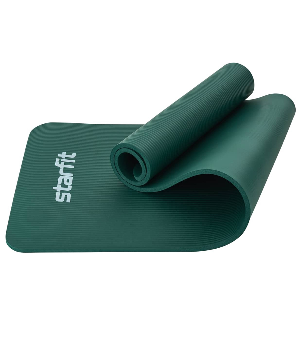Коврик для йоги и фитнеса STARFIT FM-301 NBR, 1,2 см, 183x61 см