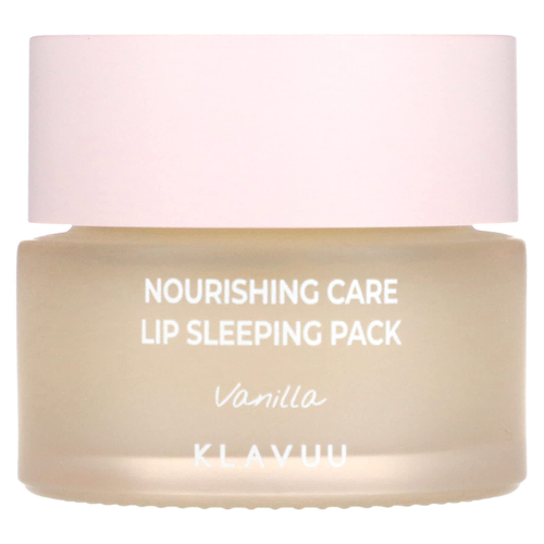 KLAVUU, Nourishing Care, ночная маска для губ, ваниль, 20 г (0,70 унции)