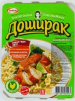Блюдо б/п Доширак Лапша 90г*24 курица
