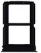 Sim лоток для OnePlus 6T черный (Mirror Black/Midnight Black)