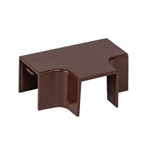 Угол T-образный (16x16) (4 шт) темное дерево EKF-Plast tchd-16-16x4