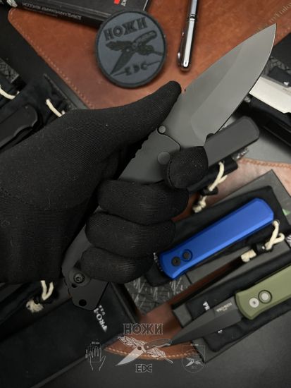 Складной нож Pro-Tech Strider SnG 2403OP c клинком из стали 154CM, рукоять алюминий
