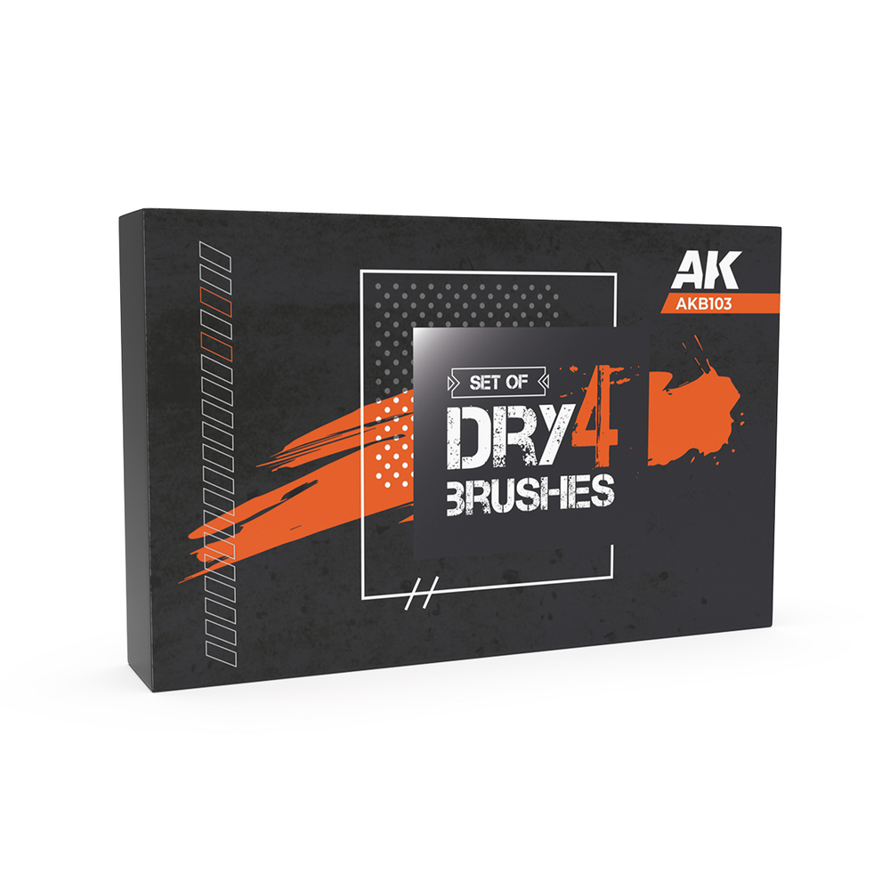 Набор кистей AK Interactive - Dry Brushes Set
