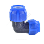 Отвод компрессионный ПЭ переходной Дн 50х40х90гр Ру16 VALFEX 121001225040