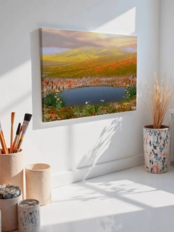 Картина на стену 40 X 50 Горный пейзаж