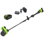 Аккумуляторная снегоуборочная лопата Greenworks GD40SS2 Арт. 2603107UG, 40V, 30 см, с регулируемым направлением выброса, бесщеточный, с 1хАКБ 5 Ач и ЗУ