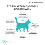 Сухой беззерновой корм GRANDORF Fresh LARGE для крупных кошек, ягненок с бататом 2 кг