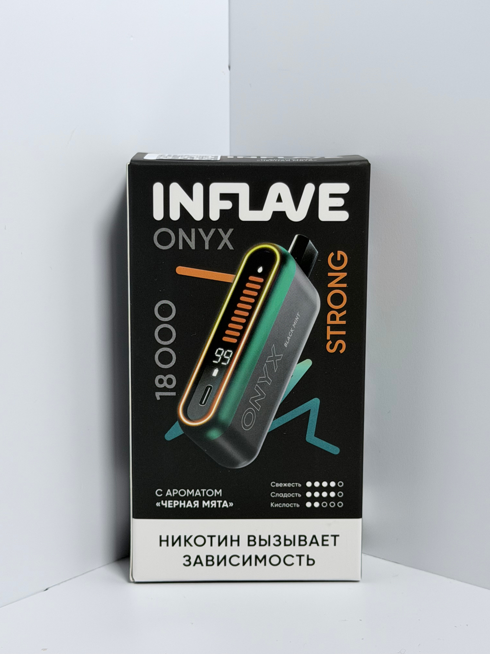 Inflave Onyx 18000 Strong Черная Мята