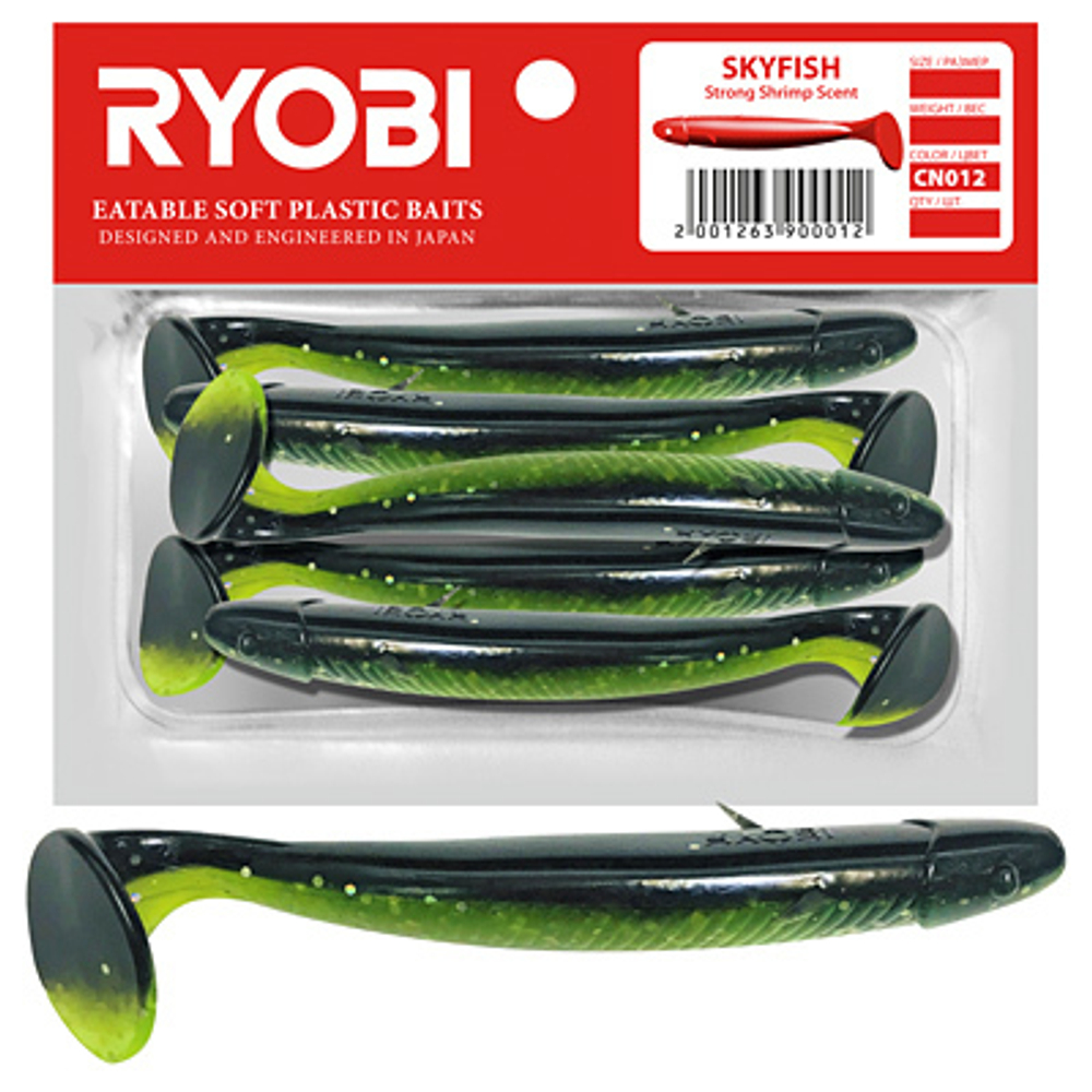 Силиконовая приманка SKYFISH (71mm), CN008, (упк.5шт)