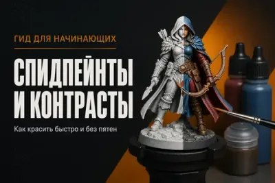 Как красить спидпейнтами, контрастами и экспрессами