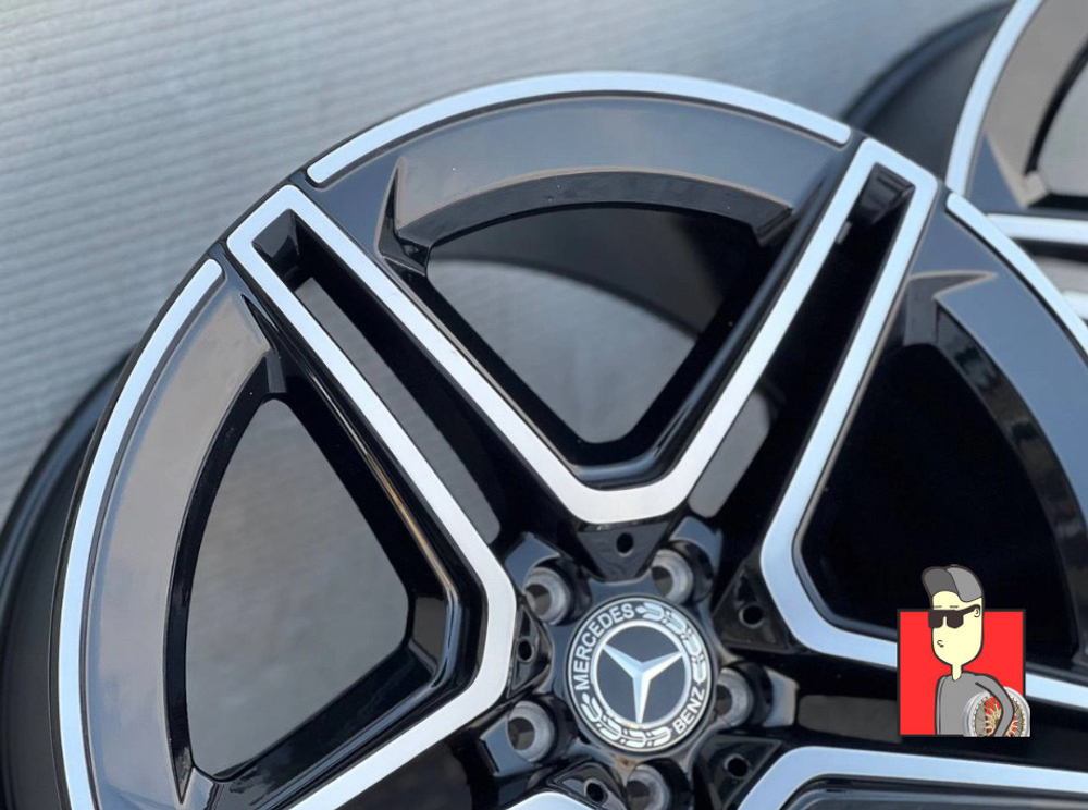Комплект дисков Mercedes 22x9.5/11.5 et45/47 5x112