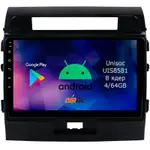 Магнитола для Toyota Land Cruiser 200 2007-2015 (экран климата внизу) - Airok RM-1111 Android 12, Carplay, 4G SIM-слот