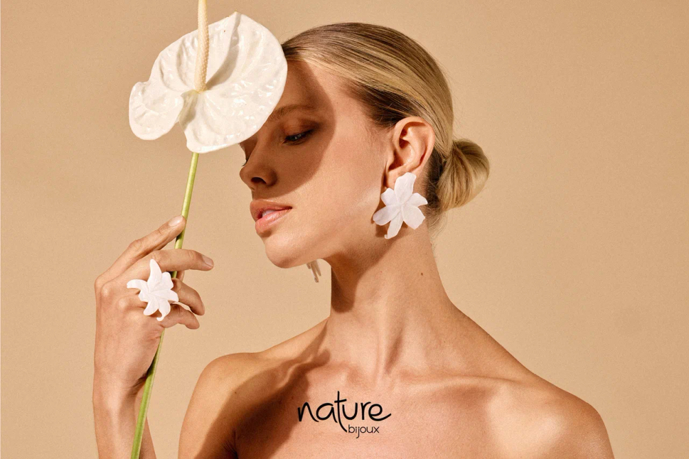 Кольцо Nature Bijoux, Lis Blanc, разъемное, с накладкой из перламутра, NB26.1-19-26020 (белый)
