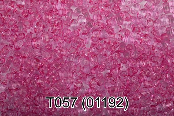 Бисер Gamma Twin 2.5х5 мм, 50 г (10х5 г), T057 розово-фиолетовый, 01192, 321-96001