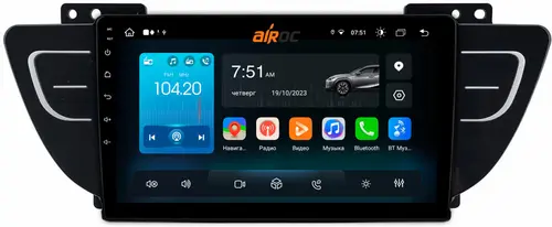 Магнитола для Geely Atlas 2018-2021 - Airok RX-1601 Android 13, Быстрая, SIM-слот