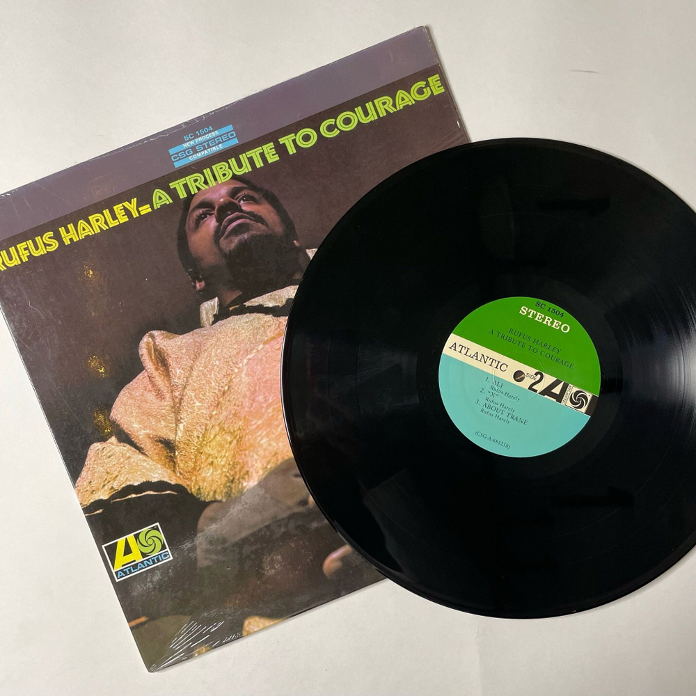Винтажная виниловая пластинка LP Rufus Harley A Tribute To Courage (USA 2010)